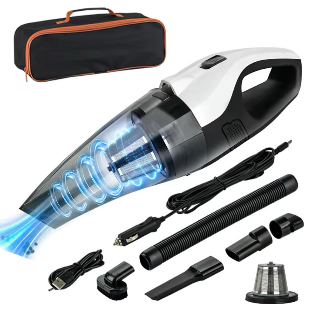 Rovix TurboClean™ Portable Car Vacuum