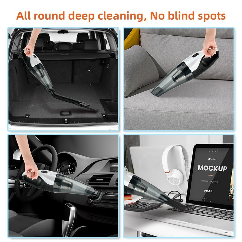 Rovix TurboClean™ Portable Car Vacuum