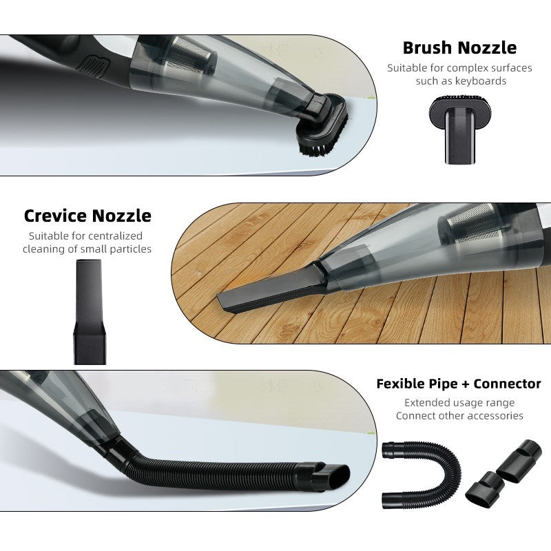 Rovix TurboClean™ Portable Car Vacuum