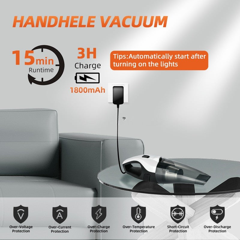 Rovix TurboClean™ Portable Car Vacuum